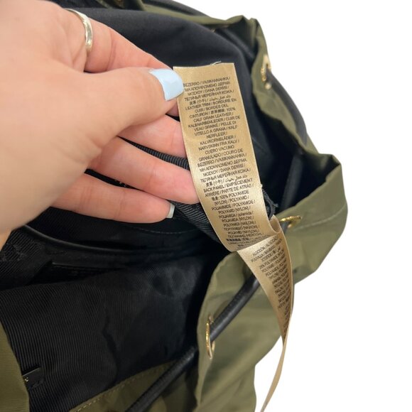 $1490 Burberry Green Nylon Rucksack Technical Backpack AS IS - Picture 15 of 15